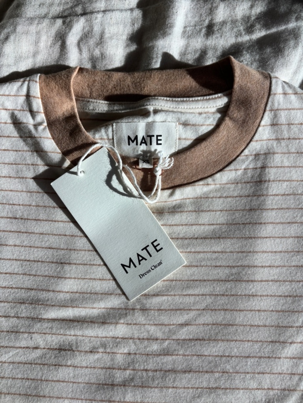MATE Undyed Organic Crewneck Tee